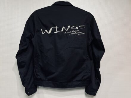 WINGS様　ブルゾン持ち込み刺繍加工