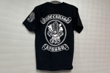 NINE CRUISE様　Tシャツ　プリント加工