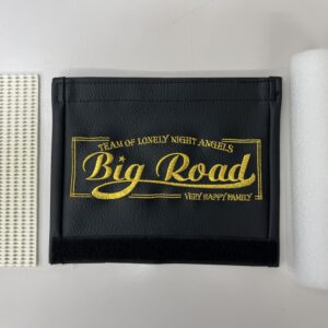 Big Road様　タンデムバーカバー刺繍加工