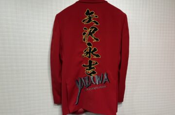 矢沢永吉 YAZAWA　テーラードジャケット刺繍加工