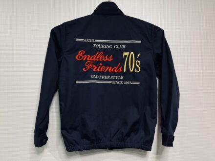 Endless Friends 70’s様 G2スイングトップ 刺繍加工
